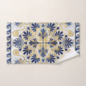 Abalone Shell et Gold de l'ornement grec (Serviette à main)