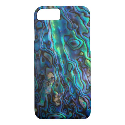 Abalone shell Mermaid iridescent iPhone case (Achterkant)