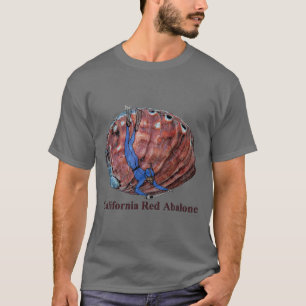  Abalone Shell met een Freediving Diver URM T-shirt