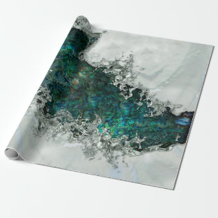 Abalone Shell Pearl en Silver 1 Cadeaupapier
