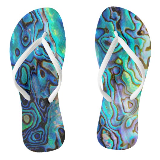 Abalone shell teenslippers (Voetbed)