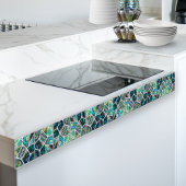 Abalone shell textuur - Cellen collage N1 Tegeltje