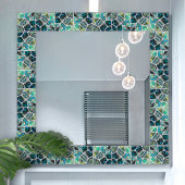 Abalone shell textuur - Cellen collage N1 Tegeltje