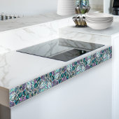 Abalone shell textuur - Cellen collage N3 Tegeltje