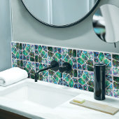 Abalone shell textuur - Cellen collage N4 Tegeltje