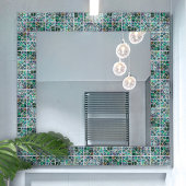 Abalone shell textuur - Cellen collage N5 Tegeltje