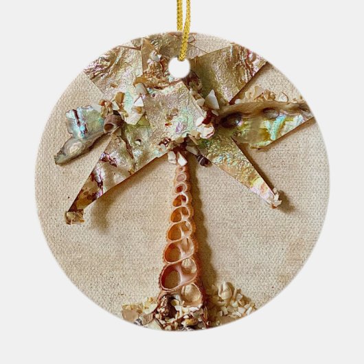 Abalone Tree Ornament (Voorkant)
