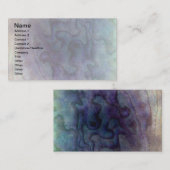 Abalone, vervormd visitekaartje (Voorkant / Achterkant)