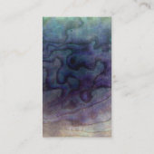 Abalone, vervormd visitekaartje (Achterkant)