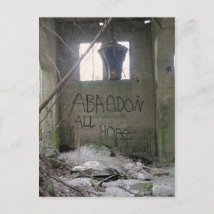 Abandon All Hope Briefkaart