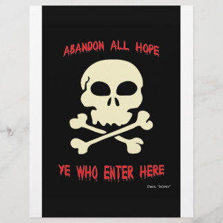 Abandon alle hoop die je hier binnenkomt