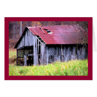 Abandon Horse Barn in Herfst