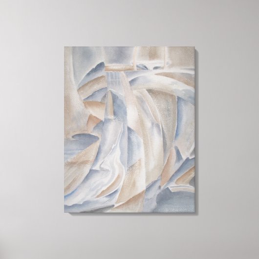 Abandoned Dam Canvas Afdruk (Voorkant)