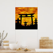Abandoned Gate Poster (Keuken)