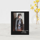 Abandonner le chocolat pendant un mois Carte de vo (Fleur jaune)