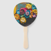 ABANICO FRIDA KAHLO HANDWAAIER (Achterkant)