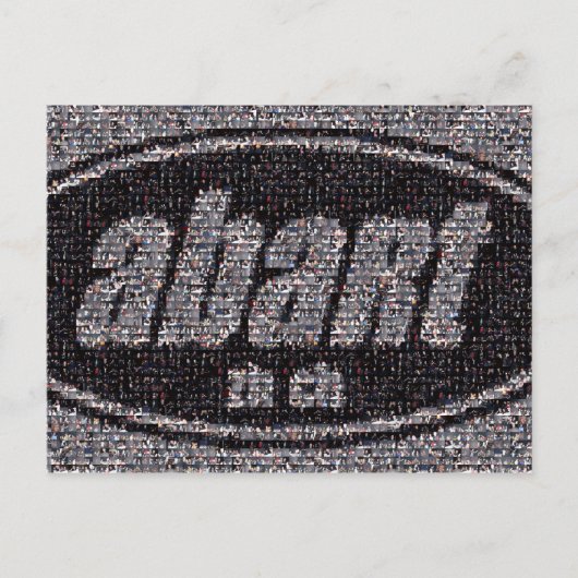 Abart Mosaic Briefkaart (Voorkant)