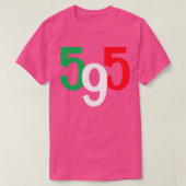 Abarth 595 Italiaans T-shirt (Design voorkant)