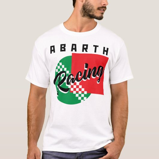 Abarth Racing Retro T-shirt (Voorkant)