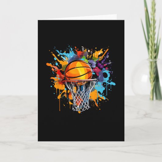 Äbäsketllco. Colorful Sketll Graphic Kaart (Voorkant)