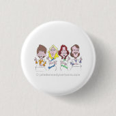 ABBA-Button Ronde Button 3,2 Cm (Voorkant)