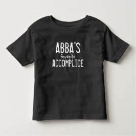 Abba Dad Funny Joke Accompce Vaderdag Gift Kinder Shirts