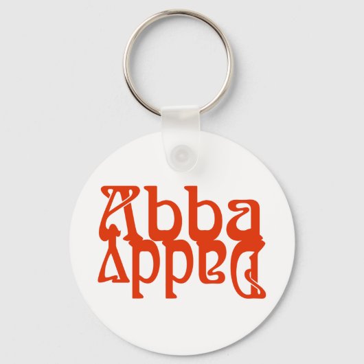 Abba Daddy (Vader God) Sleutelhanger (Voorkant)