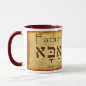 ABBA - PÈRE HEBREW MUG (Gauche)