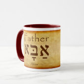 ABBA - PÈRE HEBREW MUG (Devant gauche)