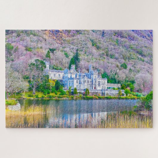 Abbaye de Kylemore Irlande. Jigsaw Puzzle (Horizontal)
