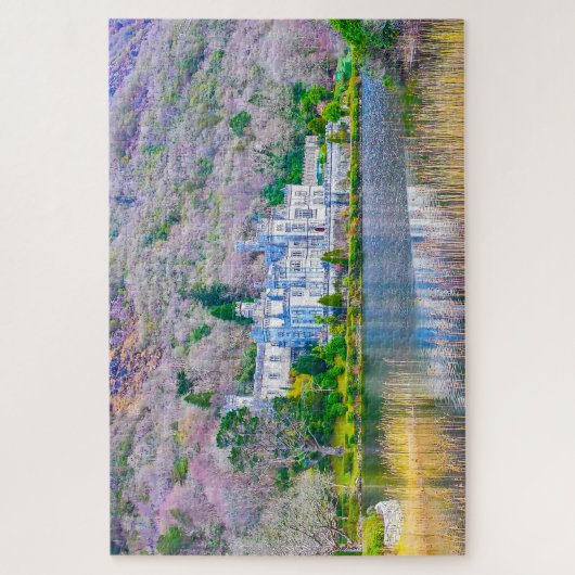 Abbaye de Kylemore Irlande. Jigsaw Puzzle (Vertical)