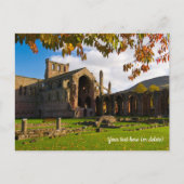 Abbaye de Melrose, Écosse Carte postale (Devant)