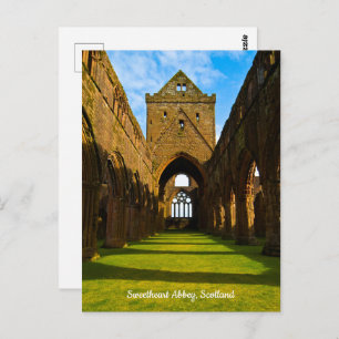 Abbaye de Sweetheart, Écosse Carte postale