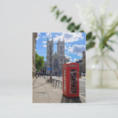 Abbaye de Westminster et Red Phone London UK Carte (Debout devant)