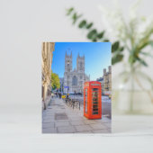 Abbaye de Westminster, Londres Carte postale brita (Debout devant)