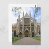 Abbaye de Westminster, Londres Carte postale brita (Devant / Derrière)