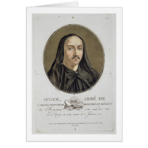 Abbe de Suger (1082-1151) 'de mamie de DES de