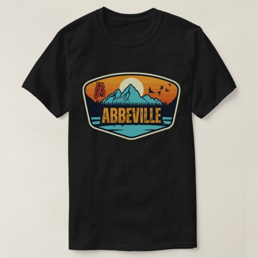 Abbeville, Alabama T-shirt (Design voorkant)