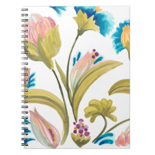 Abbey Floral Tegels - Spring Flowers Notitieboek