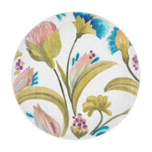 Abbey Floral Tiles - Spring Flowers Snijplank