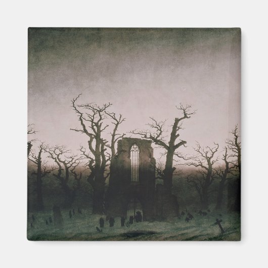 Abbey in de Oakwood, 1810 Magneet (Voorkant)