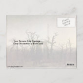 Abbey in Oakwood door Caspar David Friedrich Briefkaart (Achterkant)