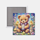 ABBEY ~ Pâques Teddy ~ Magnet (Recto/Verso)