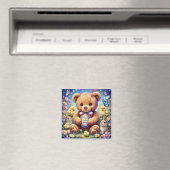 ABBEY ~ Pâques Teddy ~ Magnet (In Situ (Lave-vaisselle))