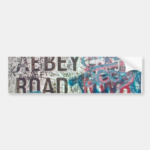 Abbey Road Bord Bumpersticker