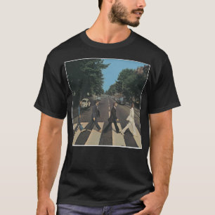 Abbey Road door The Beetles cover Clic T-shirt