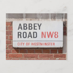 Abbey Road London Briefkaart