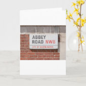 Abbey Road London Kaart (Gele Bloem)