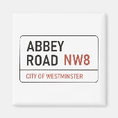 Abbey Road Magnet Magneet (Voorkant)