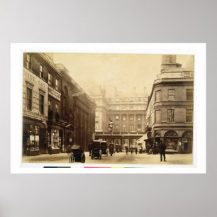 Abbey Square and Pump Rooms, Bath, c.1880 (b/w pho Poster